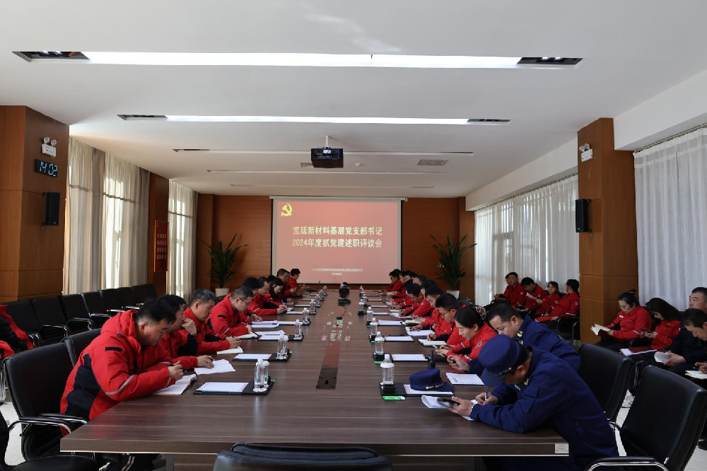 2024年度3377体育官网党支部书记 抓基层党建工作述职评议会