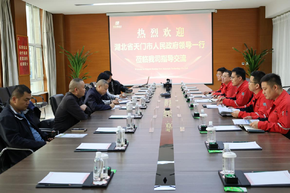 湖北省天门市人民政府一行赴3377体育官网开展考察交流